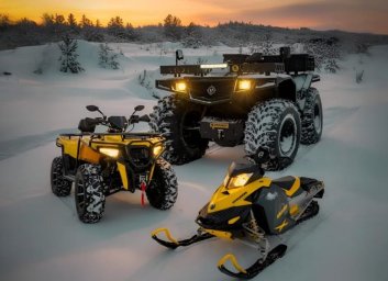 Популярность экстремальных прогулок на квадроциклах и снегоходах в Пензе растёт с каждым днём