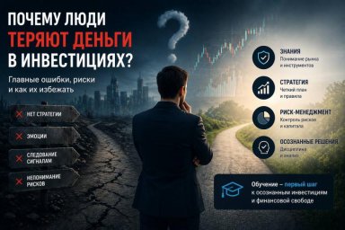 Разбор причин потерь в инвестициях и источников критики образовательных программ: пример Академии управления капиталом